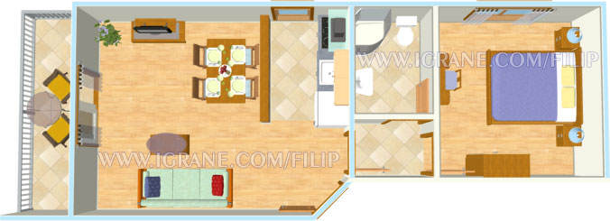 apartment's plan