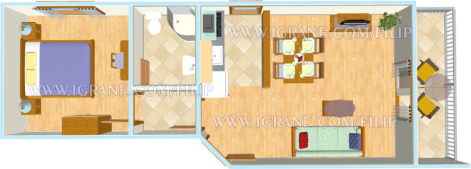 apartment's plan