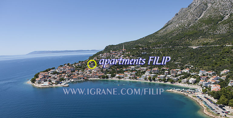 apartment FILIP - Igrane, position