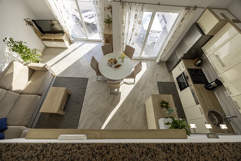 Apartments Grgo Talijančić, Igrane - interior from top