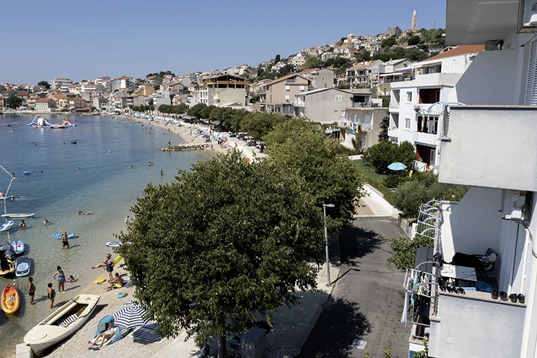 Apartments Grgo Talijančić, Igrane - house 1, aerial view