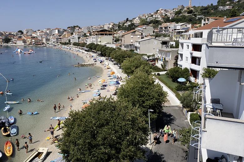 Apartments Grgo Talijančić, Igrane - house 1, aerial view