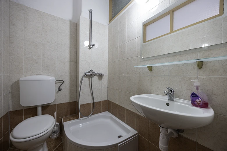 Apartments Jagoda Kumrić, Igrane - bathroom