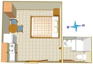 Apartments Bogomir Lulić, Igrane - plan