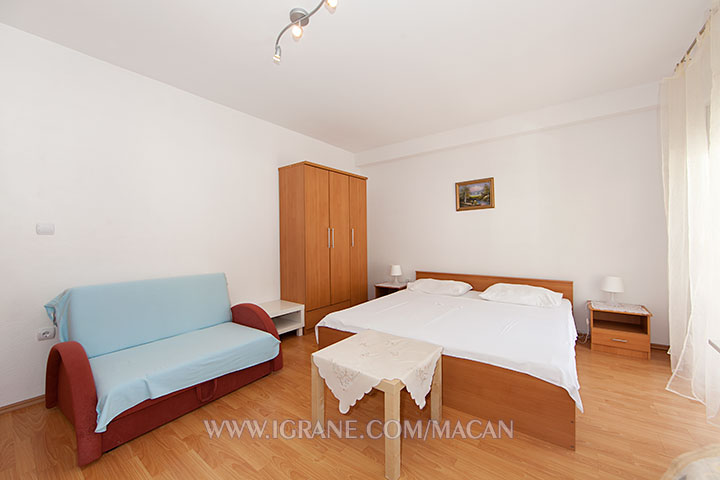 apartment Macan, Igrane - Schlafzimmer