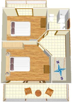 Floor plane - A4+2 - Igrane - Danijel Mihaljevi