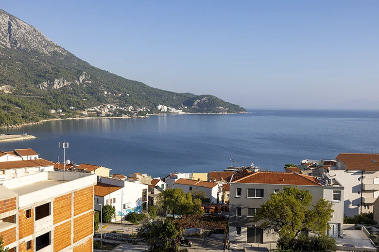 apartments Mili, Igrane - balcony with seaview