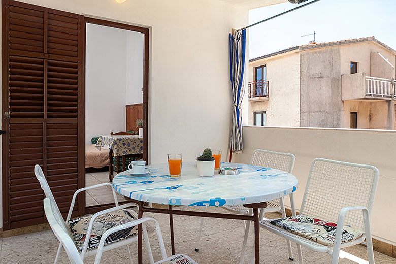 apartments Miško, Igrane - balcony