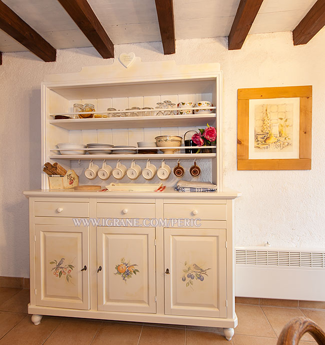 cabinet in the living room