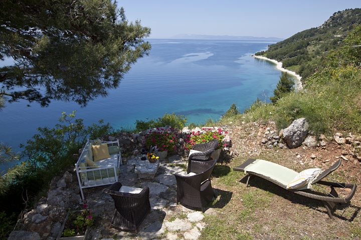 apartments Peri, Igrane - panorama on Adriatic sea