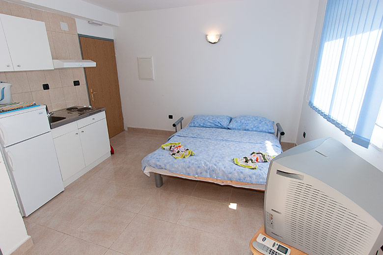 Apartments Ribica, Igrane - bedroom