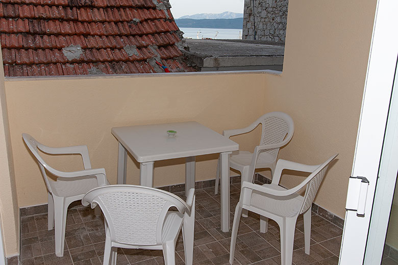 Apartments Ribica, Igrane - terrace