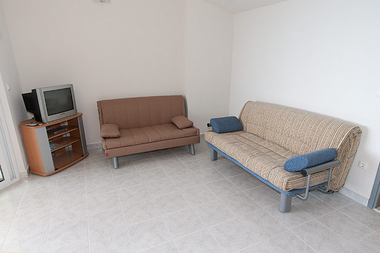 Apartments Ribica, Igrane - living room