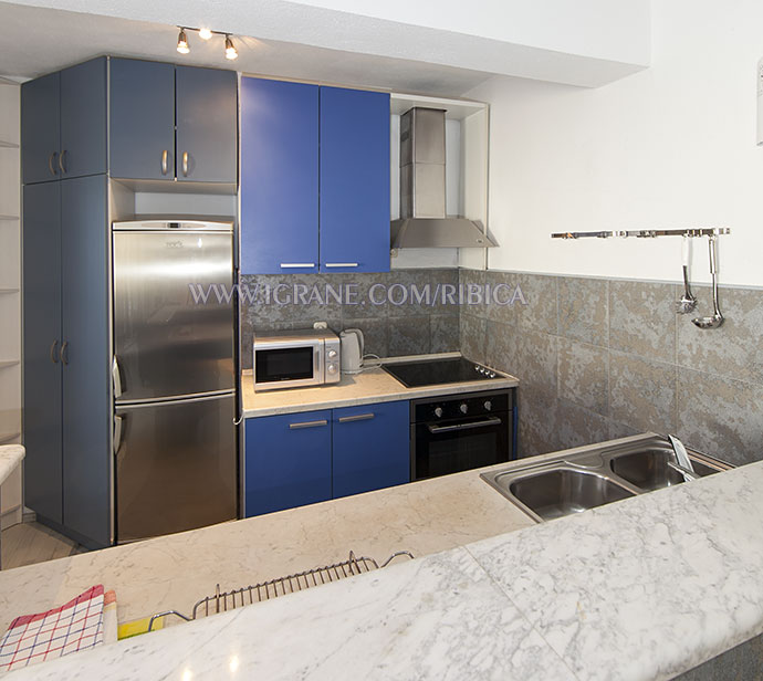 Apartments Ribica, Igrane - kitchen