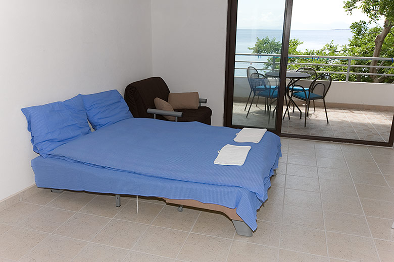 Apartments Ribica, Igrane - bedroom