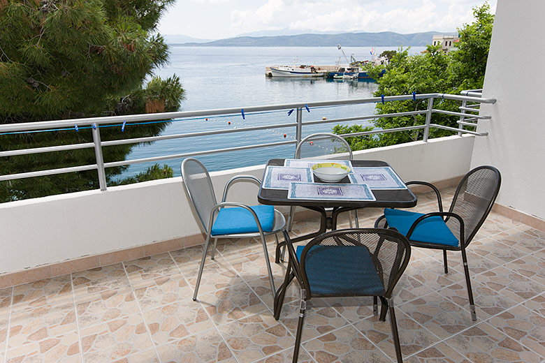 Apartments Ribica, Igrane - balcony