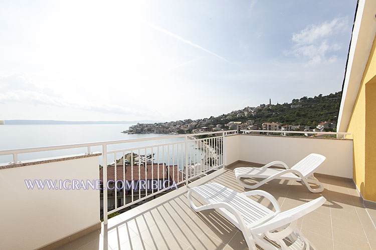 Apartments Ribica, Igrane - balcony