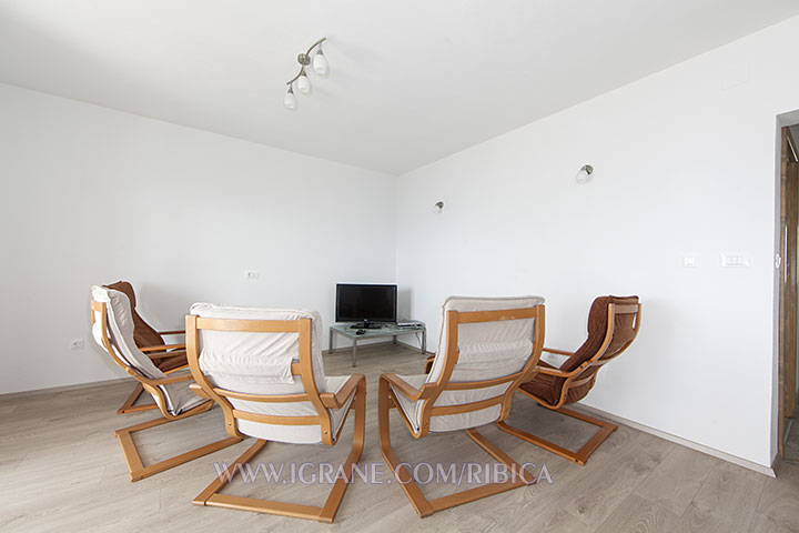 Apartments Ribica, Igrane - living room