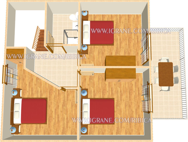 plan of 2nd floor