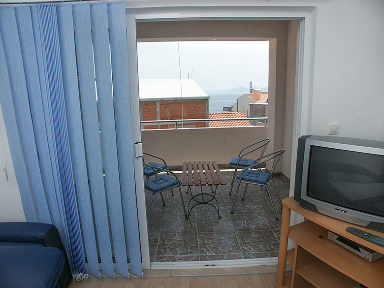 Apartments Ribica, Igrane - balcony