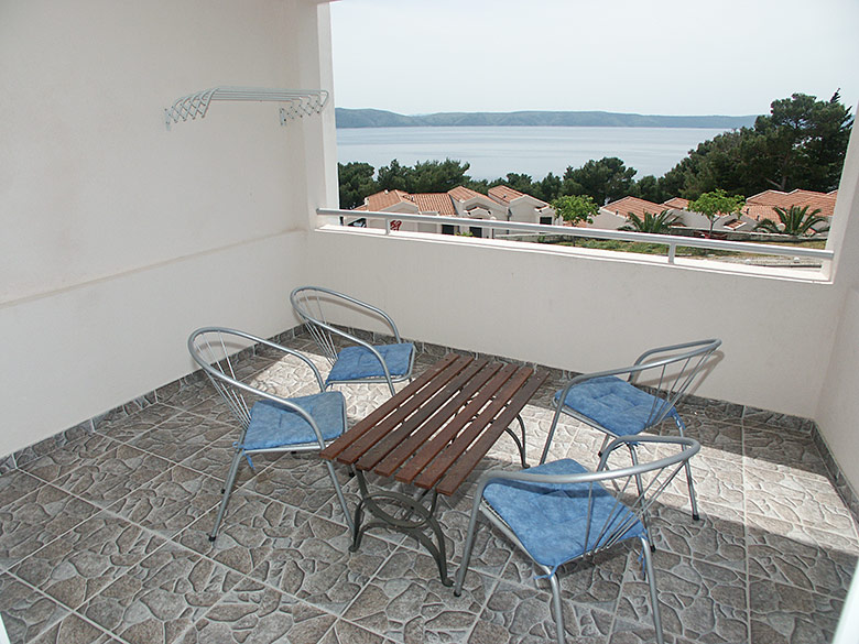 Apartments Ribica, Igrane - balcony