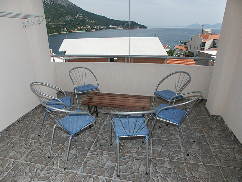 Apartments Ribica, Igrane - balcony