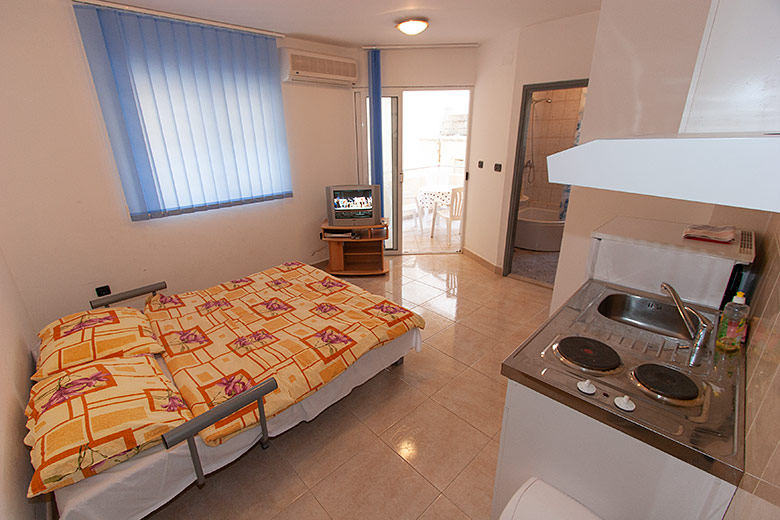 Apartments Ribica, Igrane - bedroom