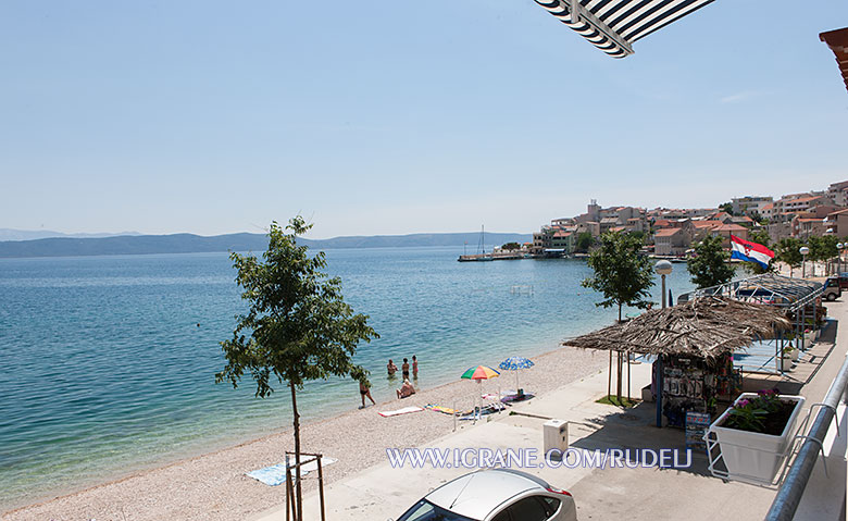 Igrane, apartments Rudelj - panorama from balcony