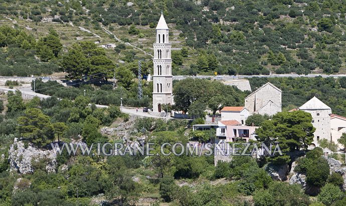 church, castle, Igrane