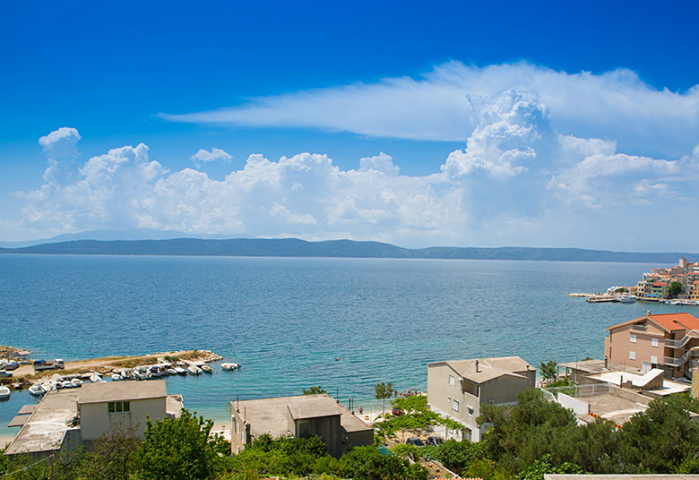 apartments Zdravko, Igrane - balcony with seaview